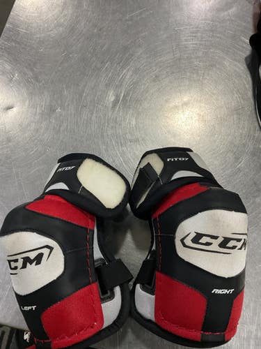 Used CCM FIT 07 Junior Elbow Pads SM 11614-S000226145