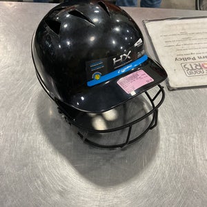 Used Champro HELMET Batting Helmet w/Mask Black SM 11614-S000226131