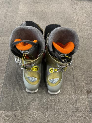 Used Salomon ELLIPSE 9.0 Womens DH Ski Boot Green 235 MP - J05.5 - W06.5 11614-S000226137
