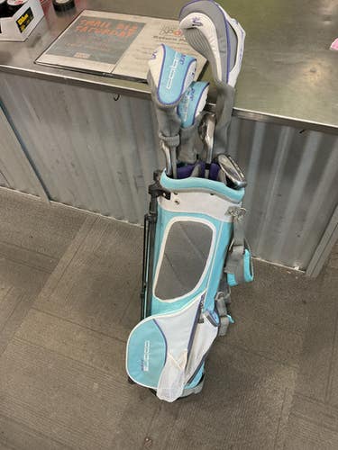 Used Cobra COBRA JR Jr Package Set LH Navy Blue 6 Piece 11614-S000226120