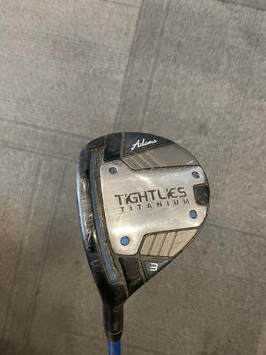 Used Adams TIGHT LIES TITANIUM Mens Fairway Wood LH 3 Wood 11614-S000226099