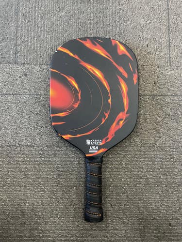 Used KASACA SPORTS PADDLE Pickleball Racquet Orange 11614-S000226085