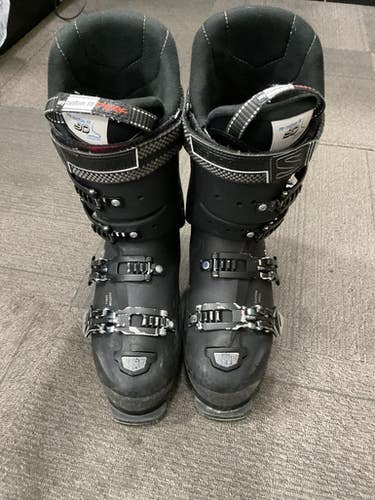 Used Salomon XPRO 100 ENERGYZER Mens DH Ski Boot Black And Grey 280 MP - M10 - W11 11614-S000226081