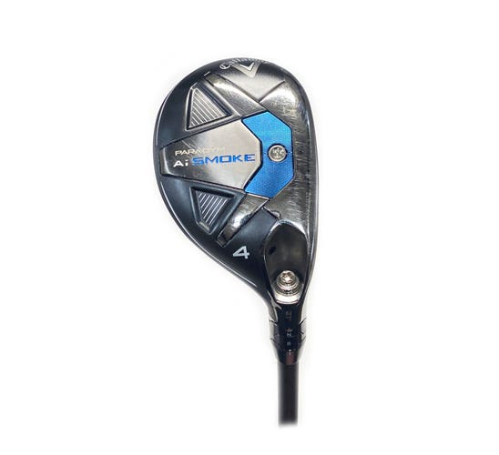 Callaway Paradym Ai Smoke 21* 4 Hybrid/Rescue Graphite Cypher Sixty 5.5 Reglar