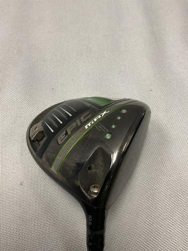 Used Callaway EPIC MAX Mens Driver RH 10.5 Degree 11490-S000267376