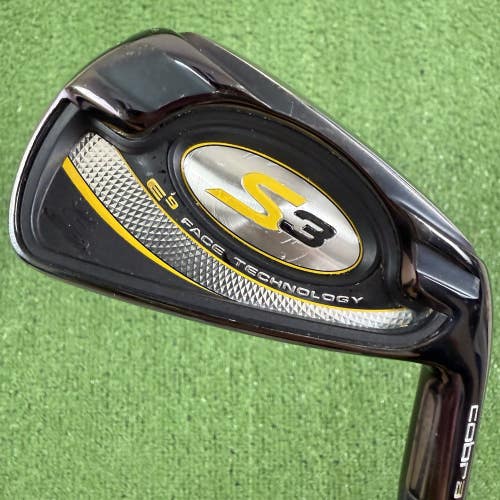 Cobra S3 Black E9 Face Technology 3 Iron Steel Regular Flex -2 Short