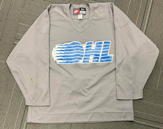 Gray Size 54 Men's Nike OHL practice Jersey (Used)