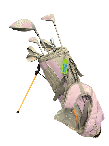 Used Top Flite TI MATRIX Womens Package Set RH Purple 10 Piece 11682-S000124079