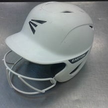 Used Easton HELMET Batting Helmet w/Mask White MD 11339-S000196751