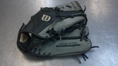 Used Wilson A360 BB/SB Glove RH Throw Grey 12" 11339-S000196741