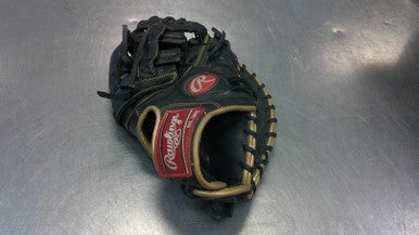 Used Rawlings R9 BB/SB First Base RH Throw Black 12 1/2" 11339-S000196793