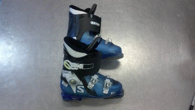 Used Salomon T3 Mens DH Ski Boot Royal Blue 255 MP - M07.5 - W08.5 11339-S000196785