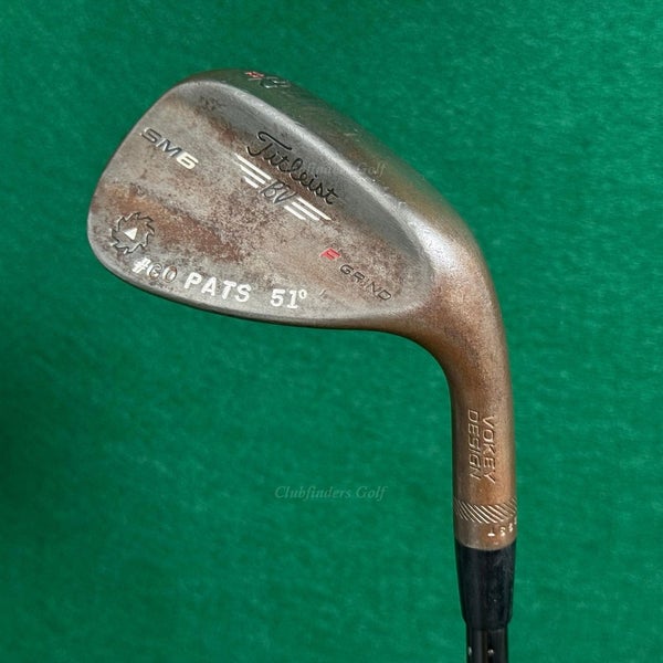 TOUR ISSUE Titleist Vokey Design SM6 Raw 52-12F 52 Gap Wedge DG TI S400 Stiff