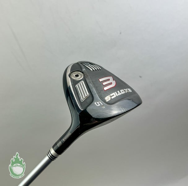 Right Handed Tour Edge Exotic E XJ1 5-18* Wood Regular Flex Graphite Golf Club