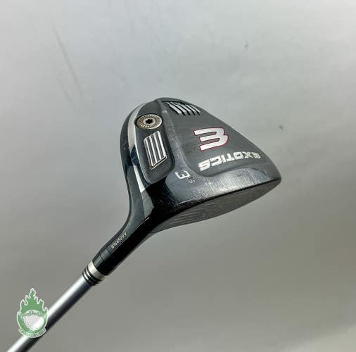 Right Handed Tour Edge Exotic E XJ1 3-15* Wood Senior Flex Graphite Golf Club