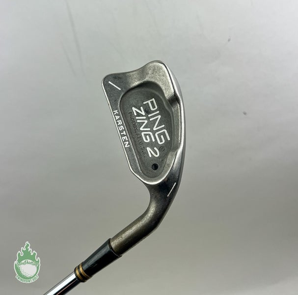 Right Handed Ping Zing 2 Karsten Black Dot 1 Iron Stiff Flex Graphite Golf Club
