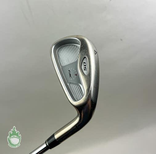 Used Right Handed TaylorMade RAC OS 4 Iron 95g Stiff Flex Steel Golf Club