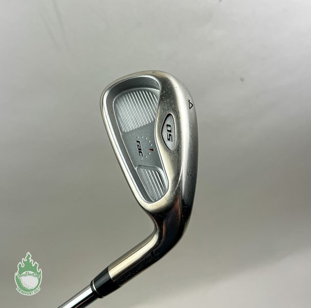 Used Right Handed TaylorMade RAC OS 4 Iron 95g Stiff Flex Steel Golf Club