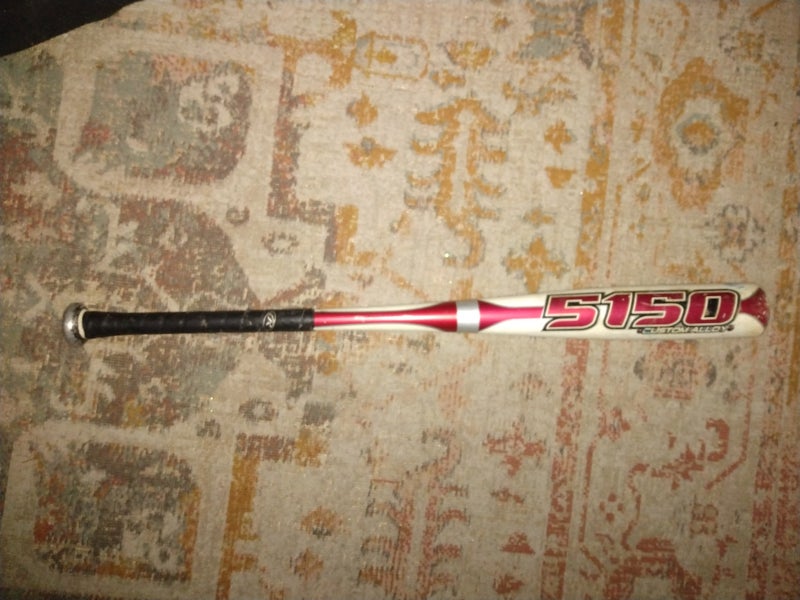 Rawlings 5150 Alloy Bat (-3) 28 oz 31" (Used)