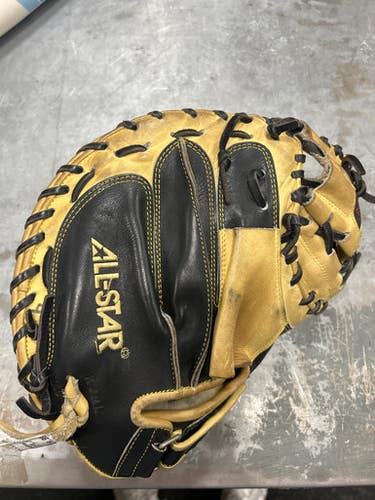 Used All Star CATCHERS GLOVE BB/SB Catchers RH Throw Brown 31" 11337-S000464312