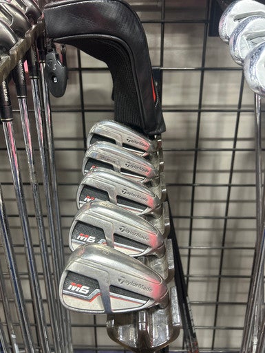 Used Taylormade M6 IRON/HYBRID Mens Iron Set RH 4I-PW 11337-S000469241