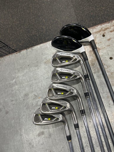 Used Taylormade M2 Mens Iron Set RH 4I-PW 11337-S000467344