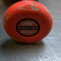 Used Rawlings FUEL BB/SB USA 2 5/8 Bat 28" 11339-S000196126
