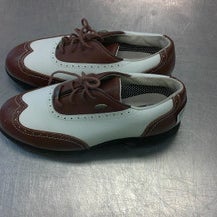 Used Etonic Womens Golf Shoes White Senior 7.5 11339-S000195929