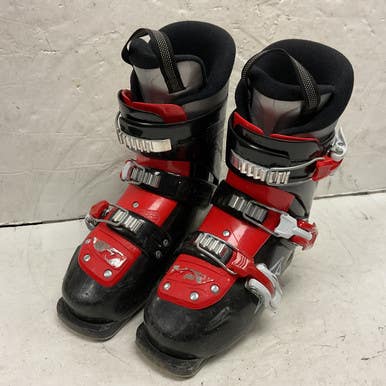 Used Nordica FIREARROW TEAM 3 Boys DH Ski Boot Black And Red 235 MP - J05.5 - W06.5 11855-S000195215