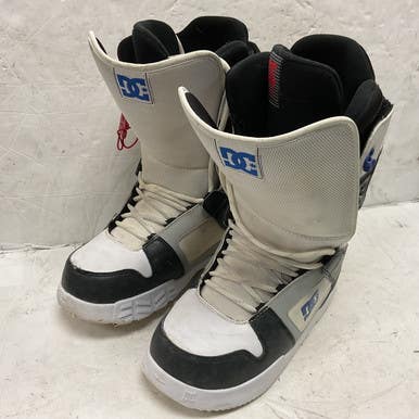 Used DC Shoes PHASE 2021 Mens Snowboard Boots White And Black Senior 8.5 11855-S000195210