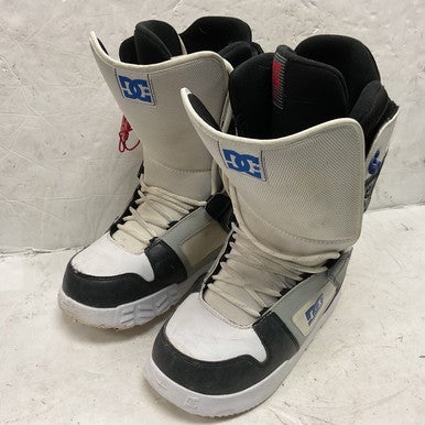 Used DC Shoes PHASE 2021 Mens Snowboard Boots White And Black Senior 8.5 11855-S000195210