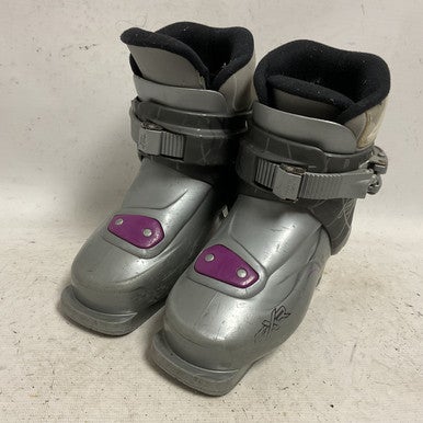 Used Dalbello 4FACTOR FXR 1 Boys DH Ski Boot Grey 175 MP - Y11 11855-S000195298