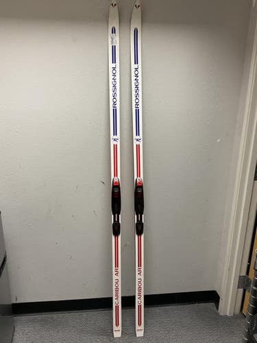 Used Rossignol CARIBOU AR Mens XC Ski/Binding White 198 cm 11855-S000195297