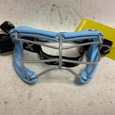Used STX 4 SIGHT PLUS S Lacrosse Facial Protect Royal Blue SM 11855-S000195296