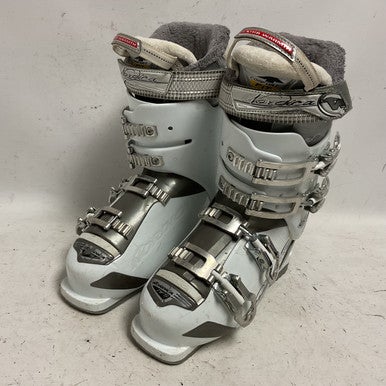 Used Nordica CRUISE 55W Womens DH Ski Boot White And Grey 245 MP - M06.5 - W07.5 11855-S000195274