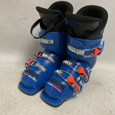 Used Lange RSJ 50 Boys DH Ski Boot Royal Blue 180 MP - Y11 11855-S000195263