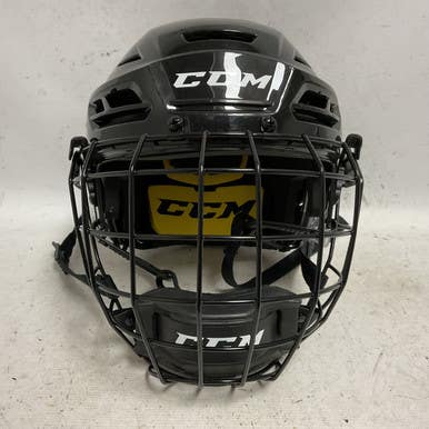 Used CCM TACKS 210 Helmet Cage Combo Black XS 11855-S000195256