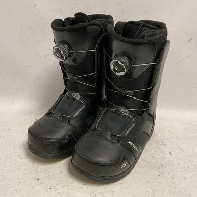 Used Ride ROOK BOA Mens Snowboard Boots Black Senior 9 11855-S000195255