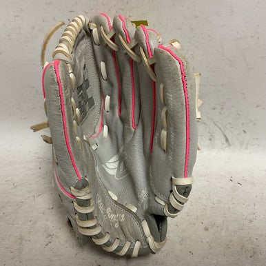 Used Rawlings Sure Catch CSB100P Fastpitch Glove RH Throw Grey 10" 11855-S000195250