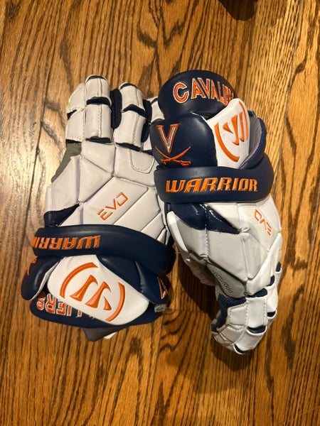 UVA Lacrosse Team Issued Warrior Gloves