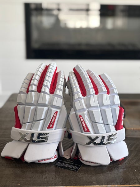 STX Surgeon RZR2 Lacrosse Gloves Large (New)