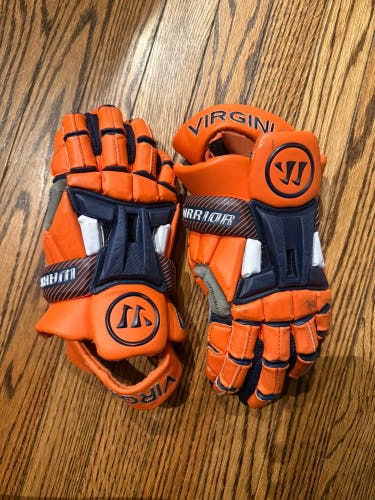 UVA Lacrosse Team Issued Warrior Gloves