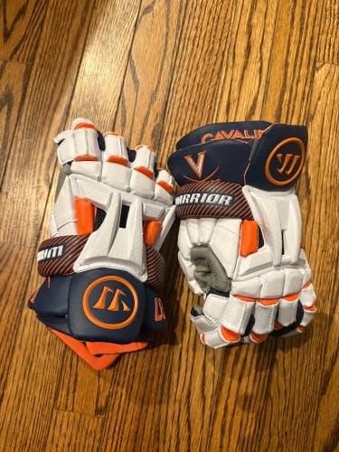UVA Lacrosse Team Issued Warrior Gloves