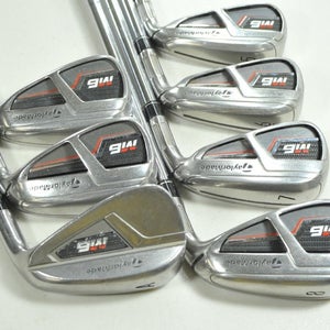 TaylorMade M6 5-PW,AW Iron Set Stiff Flex Right NS Pro Modus3 Steel # 206530