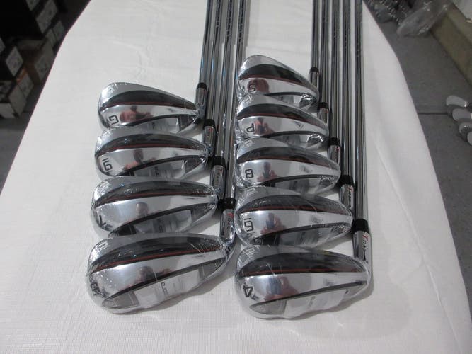 Left-Handed 2023 Cobra T-Rail Iron Set - 4-SW - Regular Steel - 2* Upright - NEW