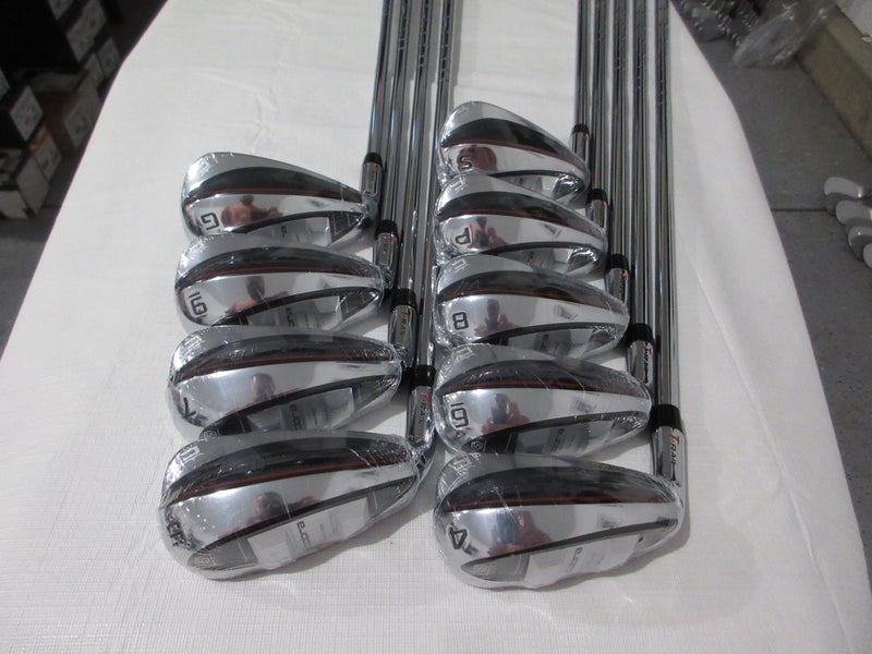 Left-Handed 2023 Cobra T-Rail Iron Set - 4-SW - Regular Steel - 2* Upright - NEW