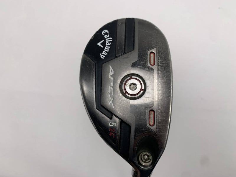Callaway Apex 21 5 Hybrid 24* UST Mamiya Recoil Dart F2 Senior Graphite Mens RH