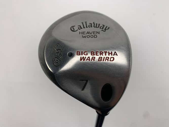 Callaway Big Bertha Warbird 7 Fairway Wood 21* RCH 90 Firm Graphite Mens RH