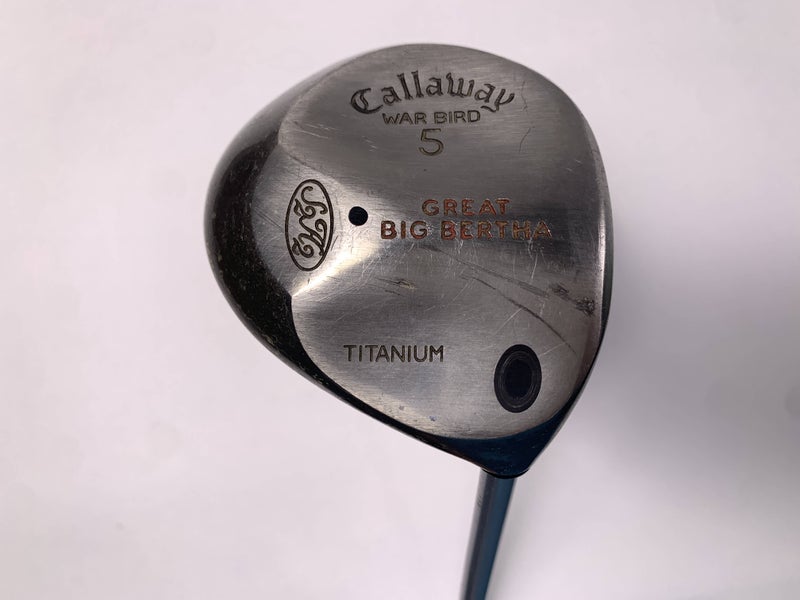 Callaway Big Bertha Warbird 5 Fairway Wood 18* BB UL Firm Graphite Mens RH