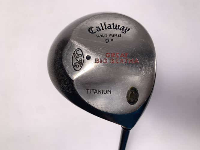 Callaway Original Great Big Bertha Driver 9* Mercury Performance Regular Mens RH